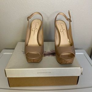 Jessica Simpson Nude 7.5 heels